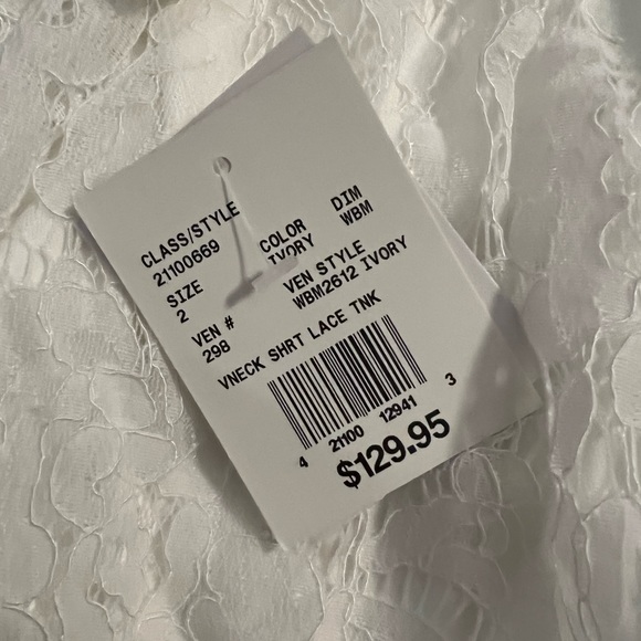 NWT New David’s Bridal DB Studio v-neck lace short sheath party dress 2 - Picture 5 of 5